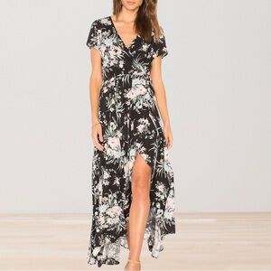 Auguste The Label Scarlett Wrap Maxi Dress
